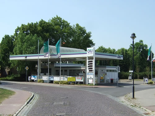 Tankstelle am Hafen